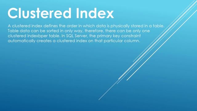 19 - Indexes - SQL Server Tutorial For Beginners in Urdu/Hindi смотреть онлайн