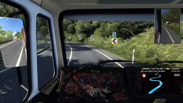 ?ETS 2 Live // Caransebes - Bechet cu un Mercedes SK? смотреть онлайн