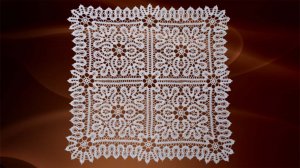 САЛФЕТКА "ВОЛОГОДСКИЙ ЦВЕТОК". ЧАСТЬ 4