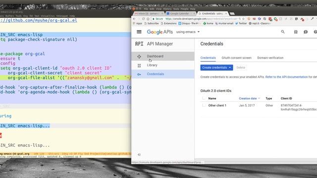 Bad quality version - Using emacs - 26 - Google Calendar sync and Org Agenda смотреть онлайн