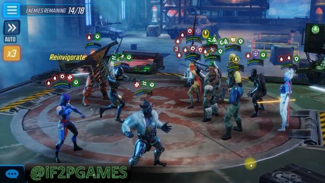 Apocalypse Node 4 | 4 Red Star Unlock - Marvel Strike Force смотреть онлайн