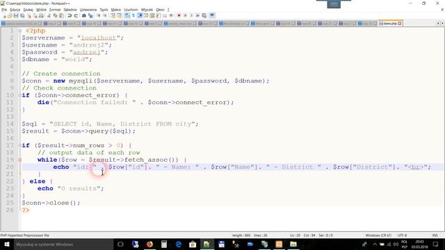 Jak wyświetlić dane z bazy MySQL i PHP ? bez zabawy смотреть онлайн