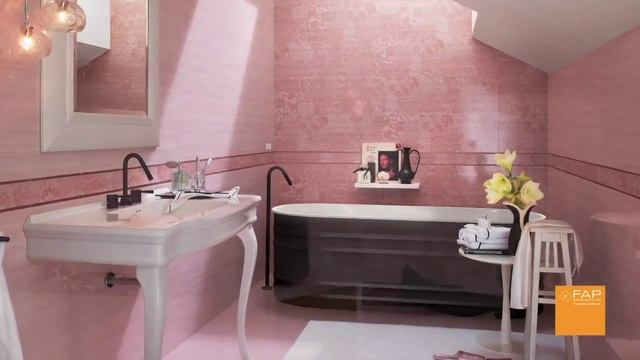 Керамическая плитка (кафель) для ванной FAP (Италия). Коллекция Voyage (www.santehimport.com) смотреть онлайн