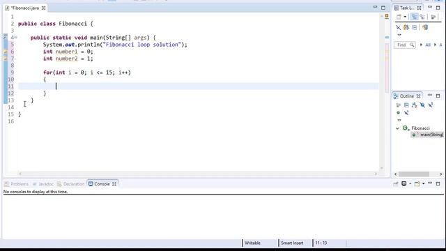 Java Puzzles Games & Algorithm Exercises - 1/2 - Fibonacci Sequence смотреть онлайн