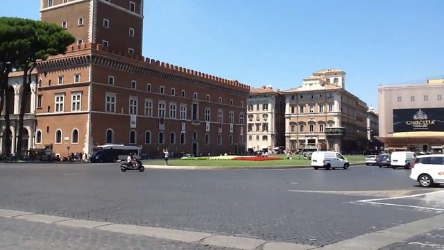 Площадь Венеции в Риме смотреть онлайн