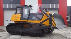 Бульдозер Б10 болотоход для вскрышных работ и последующей культивации почвы!
