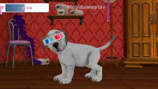 DOG WORLD android gameplay, mobi play game, simulation смотреть онлайн