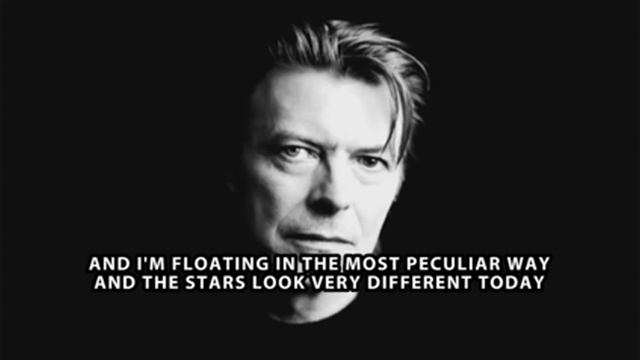 David Bowie - Space Oddity - lyrics смотреть онлайн