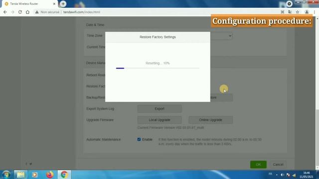 How to upgrade the Firmware on a router Tenda / Local upgrade смотреть онлайн
