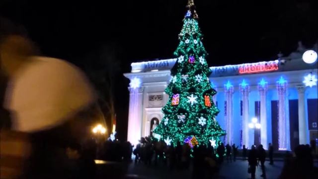 Декабрьский вечер в Одессе / December evening in Odessa смотреть онлайн