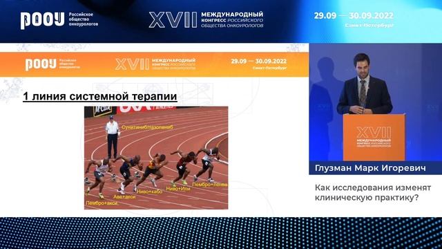 Рак почки: как исследования изменят клиническую практику? Глузман М. И.