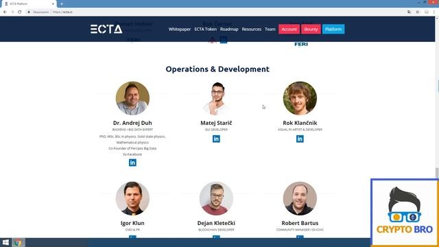 Разбор ICO ECTA от CRYPTO BRO | Знакомимся с командой и советниками смотреть онлайн