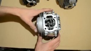 Отличия головок цилиндра Alpha 110, Delta, Active, Pitbike. Откуда берётся МОЩНОСТЬ?