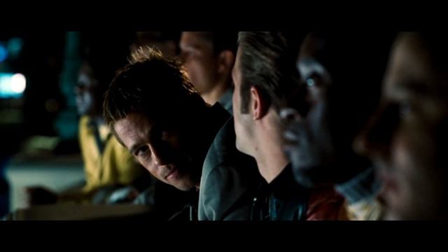 "Одиннадцать друзей Оушена" - Сцена у фонтана смотреть онлайн