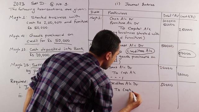 Journal And Ledger Account in Nepali || Grade 11 || Account(HSEB/NEB) смотреть онлайн