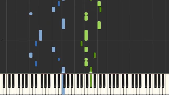 Axel F (Piano) - Harold Faltermeyer - Synthesia смотреть онлайн