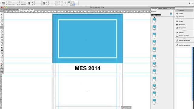 CALENDARIO con ADOBE INDESIGN смотреть онлайн