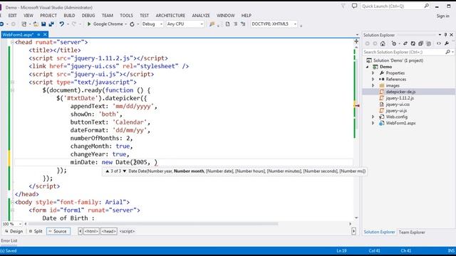 datepicker на текстовое поле asp.net смотреть онлайн