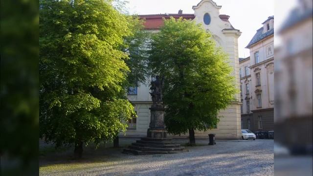 Прогулки по чешскому городу Оломоуцу смотреть онлайн