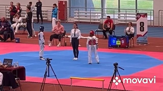 Всероссийские соревнования по тхэквондо «Патриот». Девочки до 33 кг. 1/4 финала смотреть онлайн