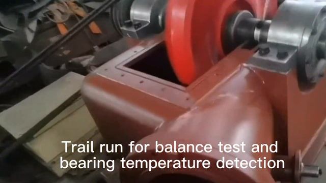 160kW horizontal type Turgo turbine with stainless steel runner trail run test in the production смотреть онлайн