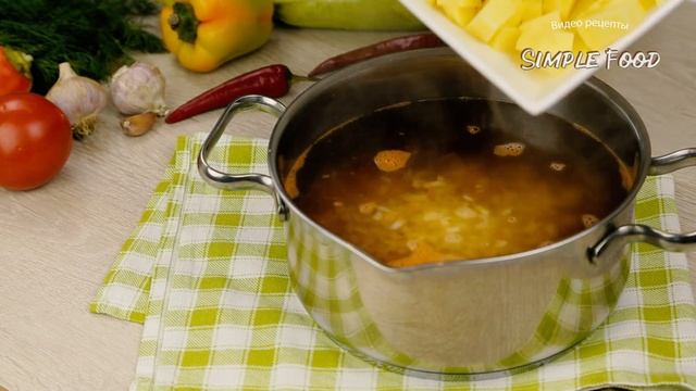 Быстрый рецепт грибного супа из белых грибов/ ПРОСТО и ВКУСНО смотреть онлайн