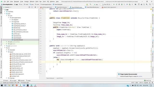 RecyclerView with SearchView Filter best practice in android studio latest смотреть онлайн