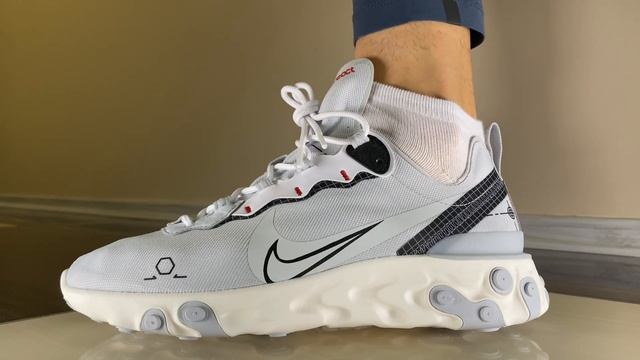 Nike React Element 55 | Unboxing, Close Up Look & On Feet Review смотреть онлайн
