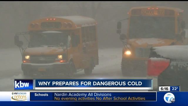 WNY prepares for dangerous cold смотреть онлайн