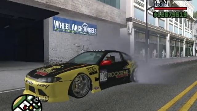 GTA SA Tunable Cars-Nissan Silvia смотреть онлайн