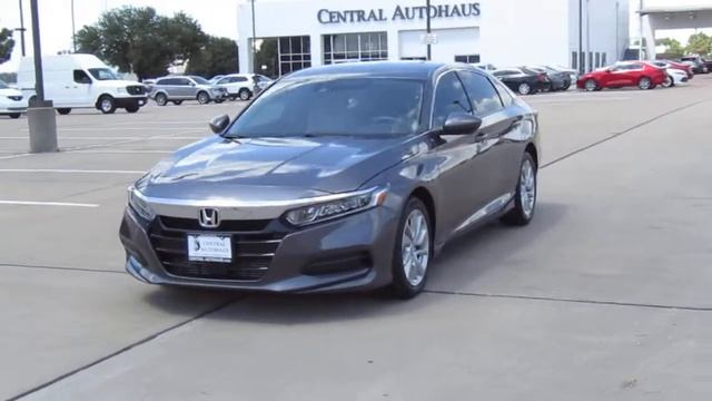 2019 Honda Accord Sedan LX 1.5T CVT смотреть онлайн