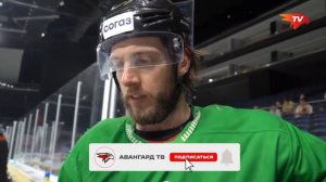 Хоккеист Максим Гончаров. Забавное интервью.