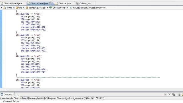 Checkers Java Game with Source Code смотреть онлайн