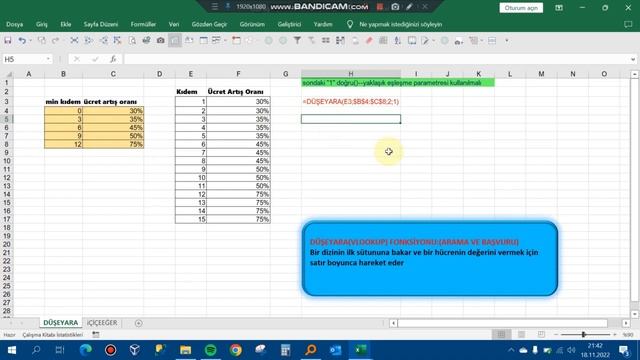 #Excel'de içiçeğer yerine düşeyara yaklaşık eşleşme kullanmak #excellearning смотреть онлайн