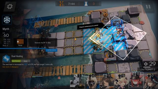 【明日方舟/Arknights】[OF-7] - Low End Squad - Arknights Strategy смотреть онлайн