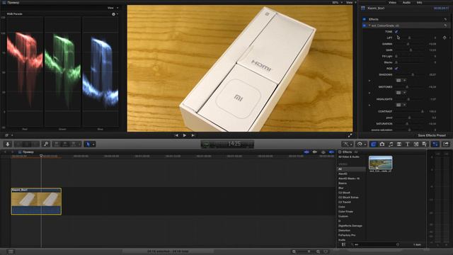 Монтаж видео в FCPX. Продвинутый уровень - цветокоррекция смотреть онлайн