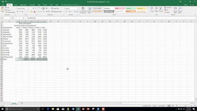 Excel Indepedent Project 1-4 смотреть онлайн