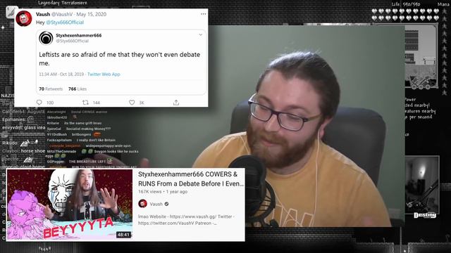 "He's An Absolute Coward!" - Vaush Says Goodbye To Destiny FOREVER смотреть онлайн