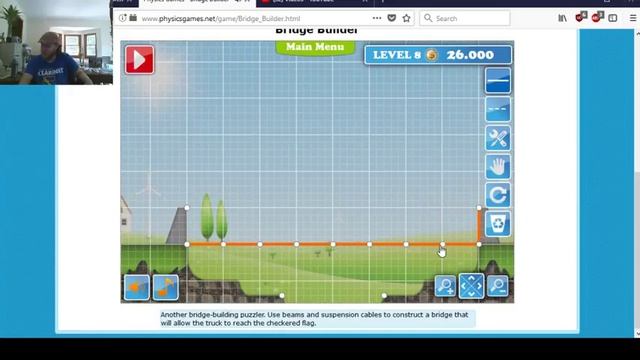 Bridge Builder Physics Games смотреть онлайн