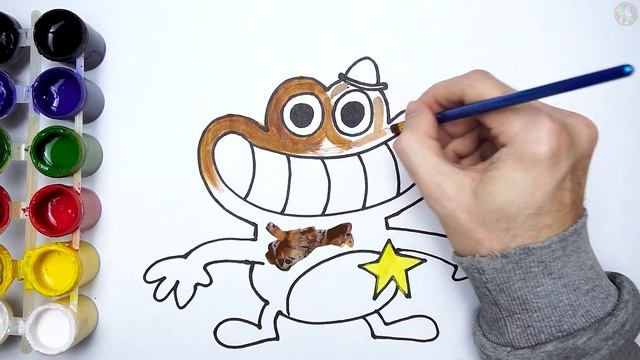 Como dibujar a SHERIFF TOADSTER de Garten of Banban смотреть онлайн