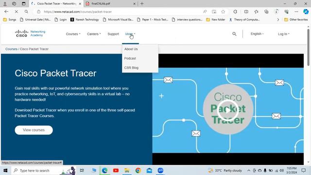 Computer Network Lab 7||BSC 5SEM|| смотреть онлайн