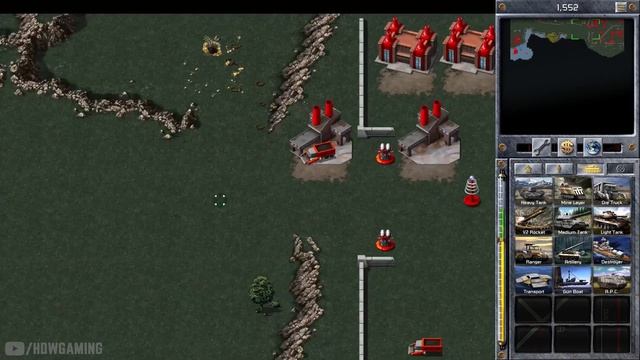 Red Alert Counterstrike Remastered 4K - Soviet Campaign - Hard Difficulty