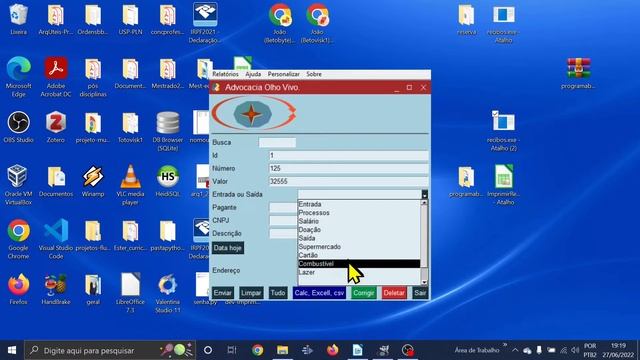 Manual - Gerador de Recibos em Python com saída para Libreoffice, Excell e Csv смотреть онлайн