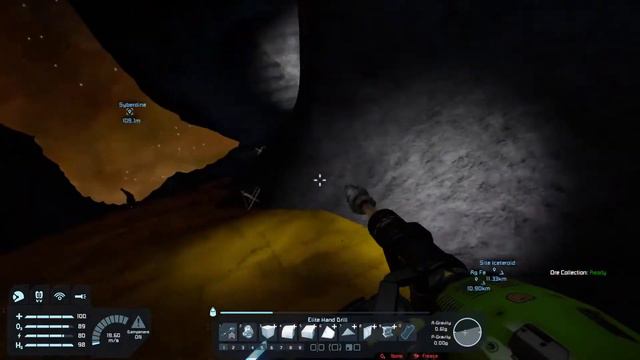 The Asteroid Hopper08- The Iceteroid Station - The Adventures Of Syberiah - Space Engineers смотреть онлайн