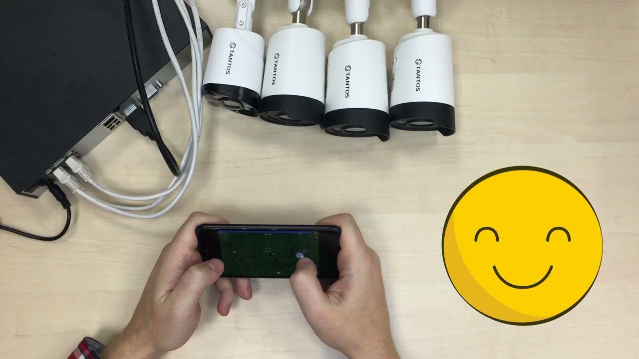 Как подключить 4 Ip видеокамеры не напрягаясь #ipcamera #видеонаблюдение #видеорегистратор #обзор