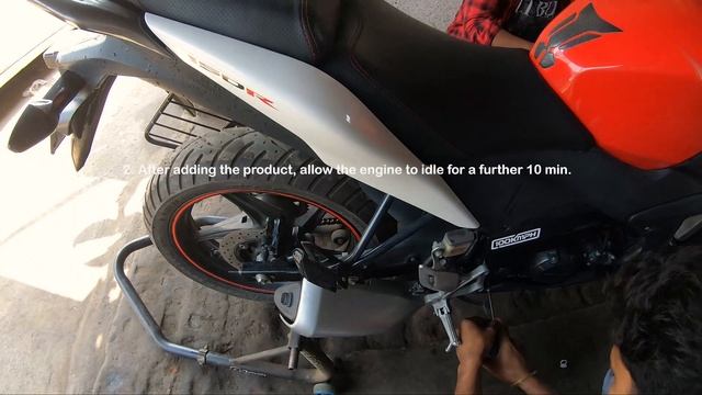 LIQUI MOLY ENGINE FLUSH & MOTUL 7100 10W40 ON CBR 150R || #liqui_moly #motul смотреть онлайн