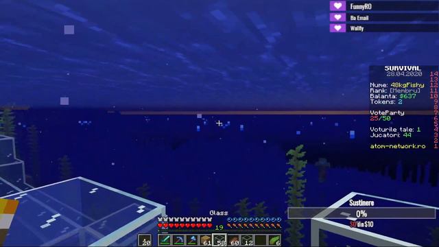 Minecraft Ne Jucam Cu Abonati | Survival | Primul LIVE  (Live Romania)