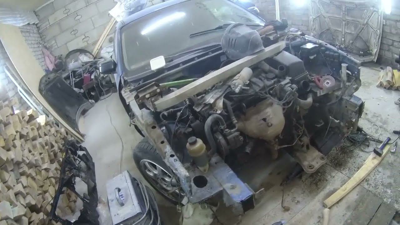 2 часть ремонта мазды