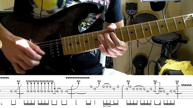Iron Maiden - Killers Dave Murray's solo lesson (with tablatures and backing tracks) смотреть онлайн