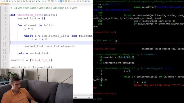 13.1 - Debugging with Print Statements смотреть онлайн